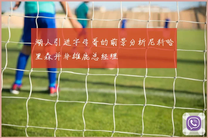 湖人引进字母哥的前景分析尼科哈里森并非雄鹿总经理